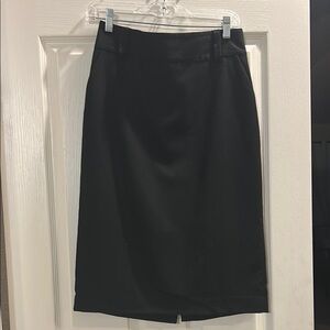 Banana Republic Classic Black Pencil Skirt